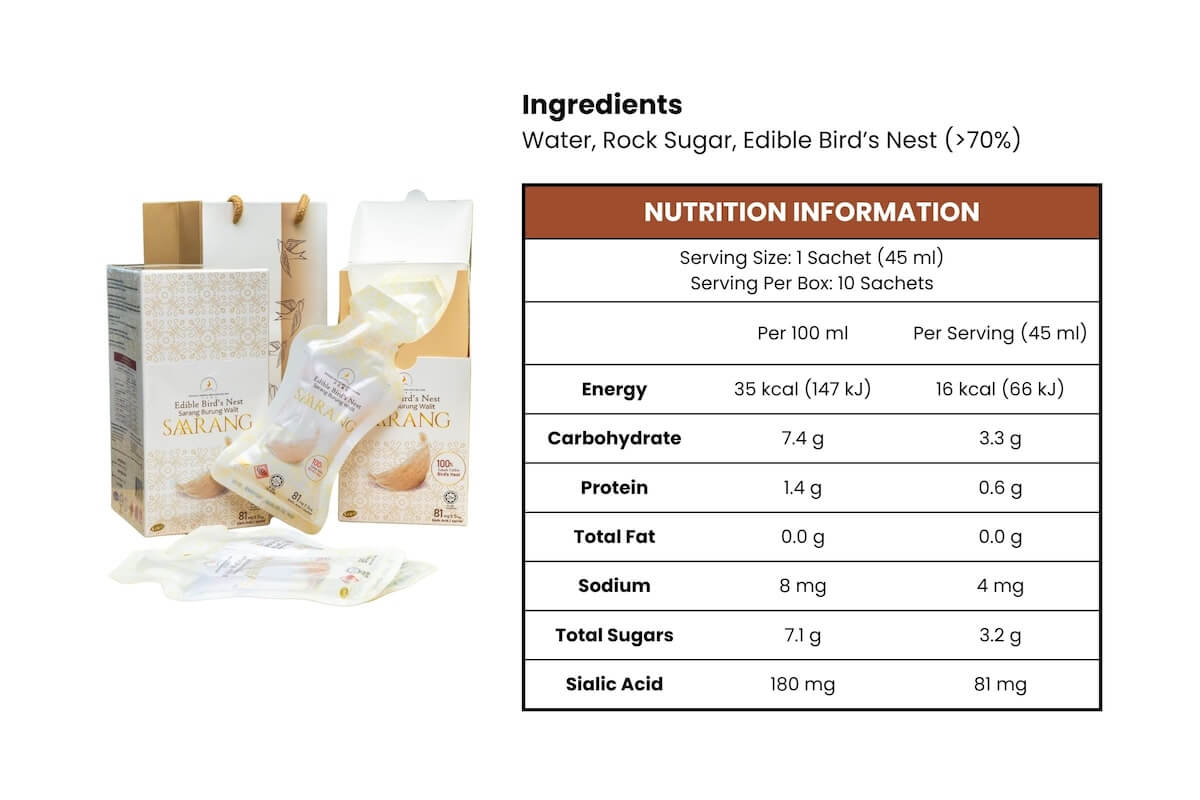 SAARANG Premium Ready-To-Drink Bird’s Nest - Image 4